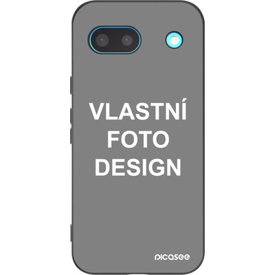 Picasee silikonový černý Google Pixel 8a Vlastní design/motiv