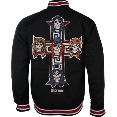 Bunda pánska PRIMITIVE x GUNS N' ROSES Cross Varsity black pa323150-blk