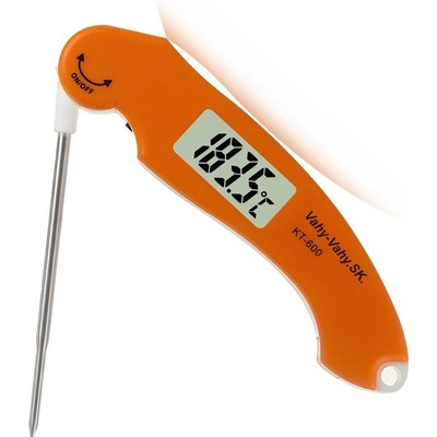 Univerzálny vpichový teplomer KT600 s certifikátom o kalibrácii (−25, −18, 2, 10, 60, 80, 180 °C) - | Akreditovaný certifikát ISO/IEC 17025