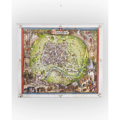 Gaya Entertainment Wallscroll Kingdom Come: Deliverance II - Mapa Kutné Hory (Kuttenberg) – Zbozi.Blesk.cz