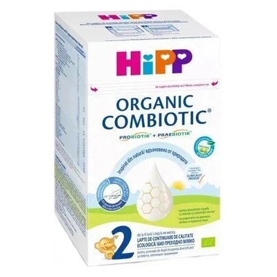HiPP БИО Преходно мляко за кърмачета HiPP 2 COMBIOTIC® 800g (839)