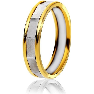 MPM Snubní ocelový prsten z chirurgické oceli Wedding ring 6548 B