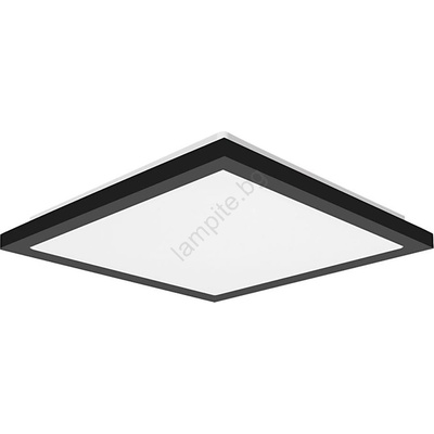 Top Light -LED Плафон за баня ONYX LED/10W/230V IP44 28x28 см черен (TP1840)