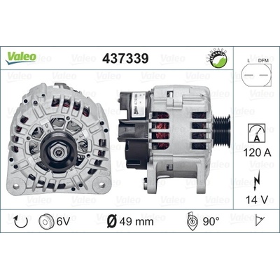 Alternátor VALEO 437339