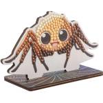 Craft Buddy Комплект за диамантена бродерия, Craft Buddy, Crystal Art Buddies, Паяк, 7 части