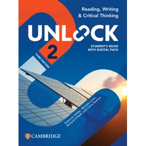 Unlock Level 2 Reading, Writing and Critical Thinking Student's Book with Digital Pack | Deborah Hobbs, Michele Lewis, Richard O'Neill (ISBN: 9781009797511)