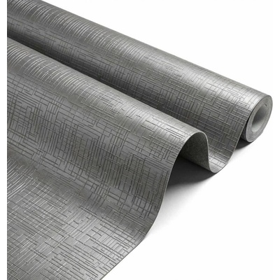IN-DURO Protiskluzová podložka do zásuvek – STRIPES antracit, 1,5m x 48 cm