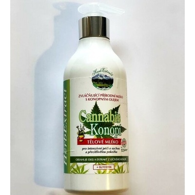 VIVACO HERB EXTRACT Tělové mléko konopné 400 ml