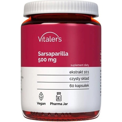 Vitaler's Сарсапарила, 500 mg, 60 капсули, Vitaler's (407559 (VIT-0755) VIT)