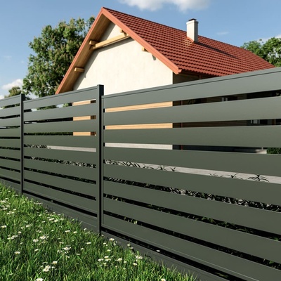 StrechyBJ Plotový modul set 120x200 cm - Obojstranným matným náterom - Breza