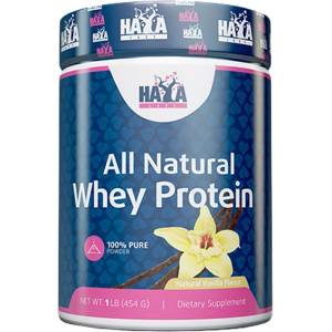 Haya Labs 100% Pure All Natural Whey Protein / Vanilla [454 грама] Ванилия