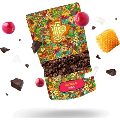 LifeLike Granola Choco Pečené musli s čokoládou 400 g