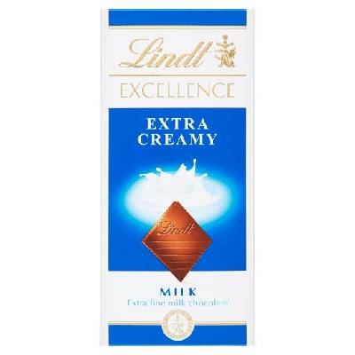 Lindt Excellence Extra jemná mliečna čokoláda 100 g