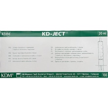 KDM Injekčné striekačky jednorázové 100 ks 20 ml