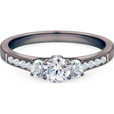 SAVICKI Годежен пръстен Dream: черно злато, диаманти