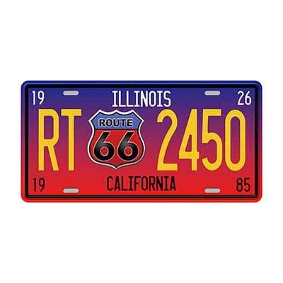 Plechová ceduľa značka Historic Route 66
