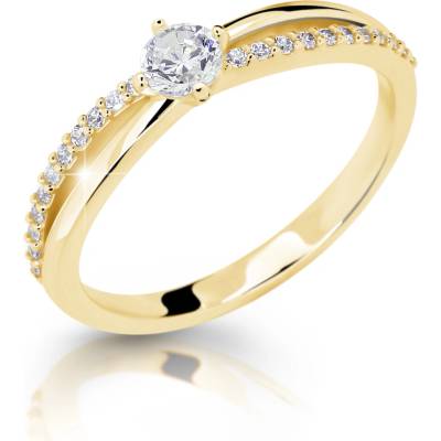 Cutie Jewellery diamonds dámský prsten Z6728 2837 ze zlata s diamanty Žlutá