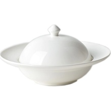 Mondex Porcelánová miska s pokličkou Basic bílá 400 ml
