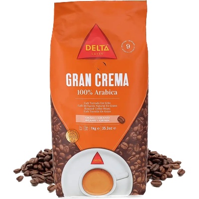 DELTA CAFÉS | Gran Crema - 1 kg кафе на зърна