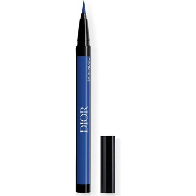 DIOR Diorshow Liquid Liner – Vysoce precizní oční linka ve fixu – Intenzivní voděodolná barva oční linka Fialová 0,55 ml
