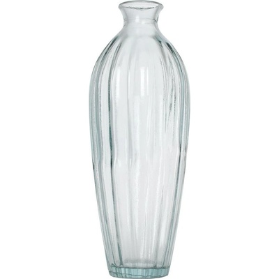 akcia! VÁZA sklo trans. V/V/R V29 pr.12cm/ VH-35