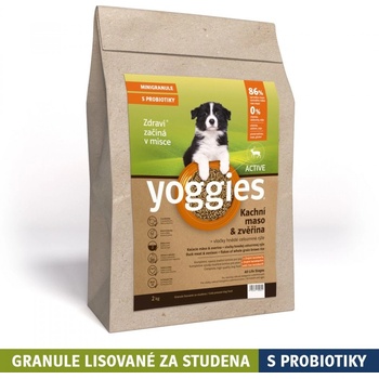 Yoggies mini Active kačica a zverina 2 kg