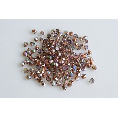 Glass beads, s.r.o. Broušené korálky - ohňovky 4 mm 00030/98533 Balení: 60ks