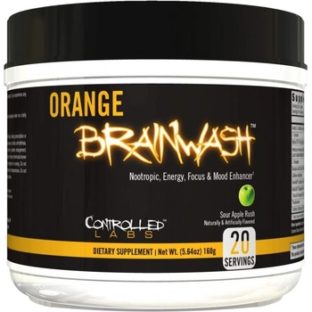 CONTROLLED LABS Orange BrainWash / Nootropic [160 грама] Плодов Пунш