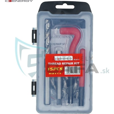 ENERGY Sada na opravu závitů M12x1,5 15 prvků NE00791 – Hledejceny.cz