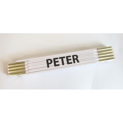 Levior Skládací 2m PETER PROFI,bílý,dřevo