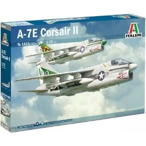 Italeri Italeri: модел на самолет A-7E Corsair II, мащаб 1: 72 (1411s)