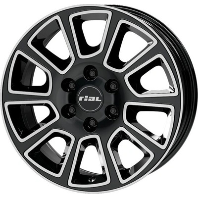 Rial TRANSPORTER 7x17 6x130 ET50 diamond black polished