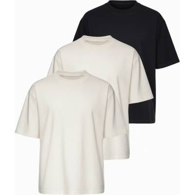 Ombre Clothing Тениска OM-TSBC-0291 - off white/off white/черна Ombre Clothing Ombre Clothing | Cheren | МЪЖЕ | S