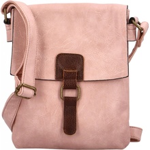 Paolo bags dámska crossbody kabelka ružová Oresta ružová