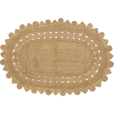 vidaXL Килим Кафяво 205 x 305 см юта (42010824)