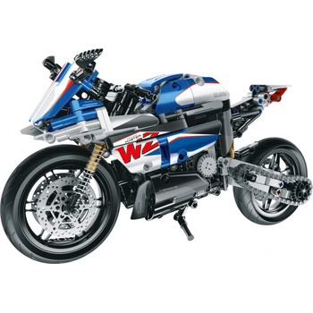 iM.Master Stavebnice motorka modrá 32,4x17x11 cm