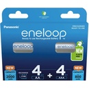 Panasonic Eneloop AA 2000mAh 4ks, AAA 800mAh 4ks BK-KJMCDE44E