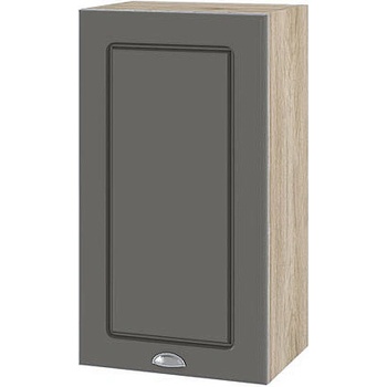 ИРИМ Горен кухненски шкаф Сити АРФ-Цимент мат-06-2 40 см