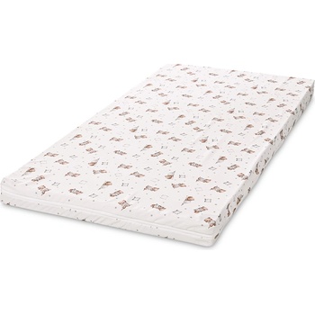 Lorelli Детски матрак Lorelli - Classic, Пяна, 70 x 140 x 9 cm, Бежово мече (10160086101)