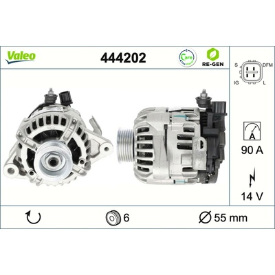 Alternátor VALEO 444202