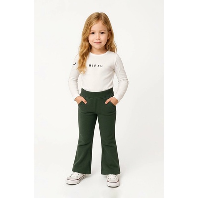 Dívčí zvonové kalhoty Tia fialové víno