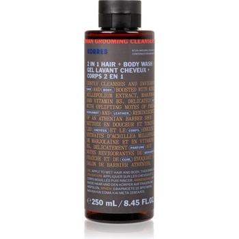 KORRES Athenian Grooming шампоан и душ гел 2 в 1 за мъже 250ml