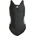 Adidas Детски бански костюм adidas Kid's 3 Stripes Bold Swimsuit - Black / White - размер 152 (EU) (750-1881-0114)