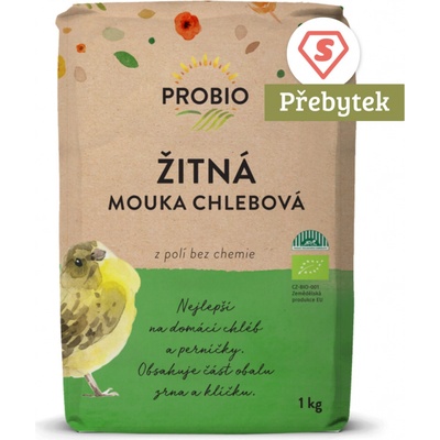 Bioharmonie Chlebová mouka žitná 1 kg – Zboží Dáma