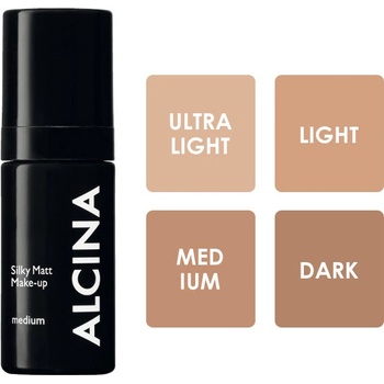 Alcina Silky Matt Make-up zmatňujúci make-up light 30 ml