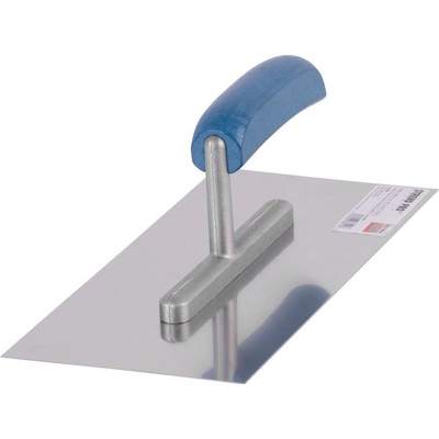 Hladítko Strend Pro Premium, BlueWood, drevená rúčka, 270x130 mm, rovné, 0,7 mm, nerez