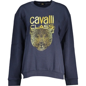 Roberto Cavalli Дамска блуза без цип cavalli class, Цвят Синьо (qxt67zcf062_bl04926)