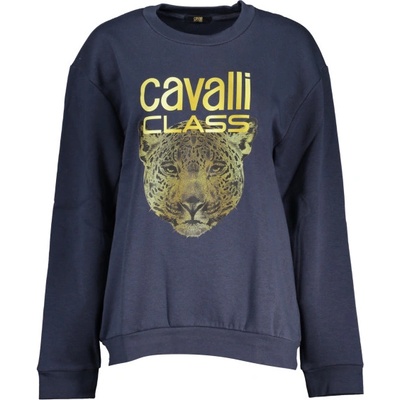 Roberto Cavalli Дамска блуза без цип cavalli class, Цвят Синьо (qxt67zcf062_bl04926)