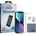 Eiger Mountian Glass Screen Protector 3D - калено стъклено защитно покритие за дисплея на iPhone 13, iPhone 13 Pro (черен-прозрачен)