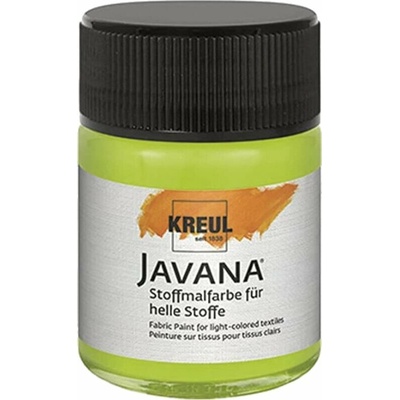 Farba na svetlý textil JAVANA 50 ml Fluorescent Green